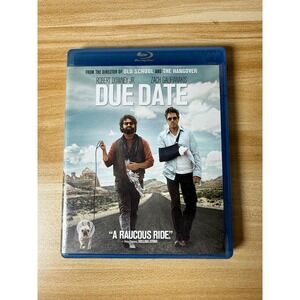 Due Date Blu-Ray Disc‎ Comedy Movie Robert Downey Jr Zach Galifianakis